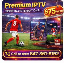Premium TV Streaming | Free Trial | $75/Year
