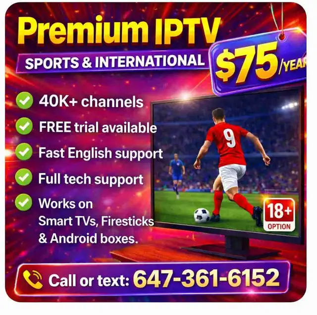 Premium Streaming Service – FREE Trial   Only $75/Year