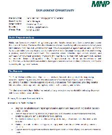 EMPLOYMENT OPPORTUNITY - Farm Mechanic & Equipment Operator