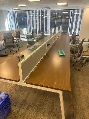 Used Haworth Benching System For Sell-Excellent Condition!