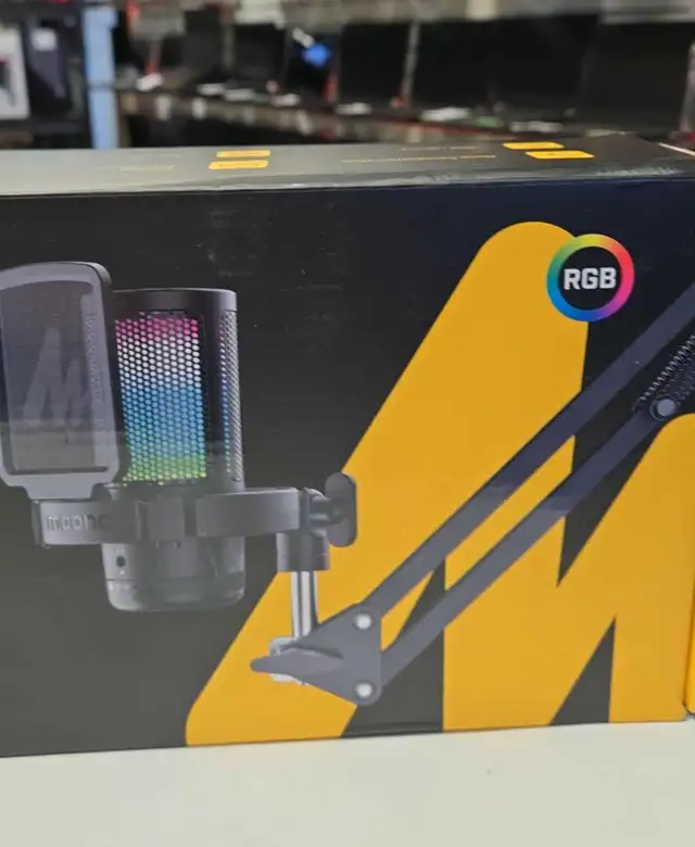 Microphone Gaming Maono DGM20S RGB avec Bras Articulé, USB - Photo 4