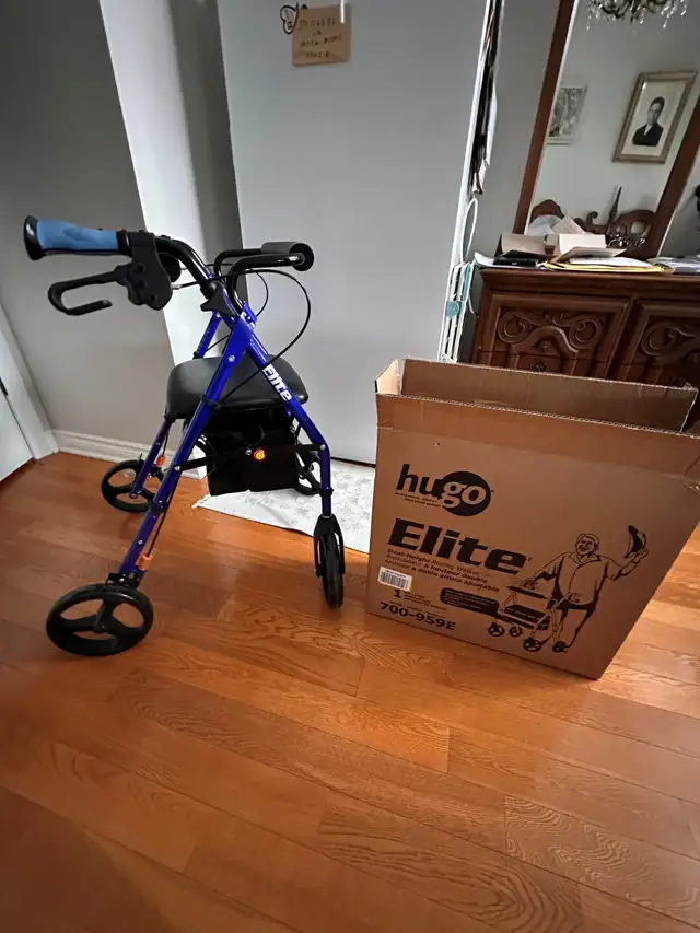 Marcheur Roulant - Roller walker with seat - Photo 3