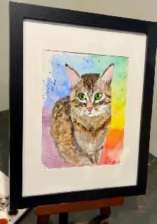 Custom Watercolour Pet Portraits - Photo 9