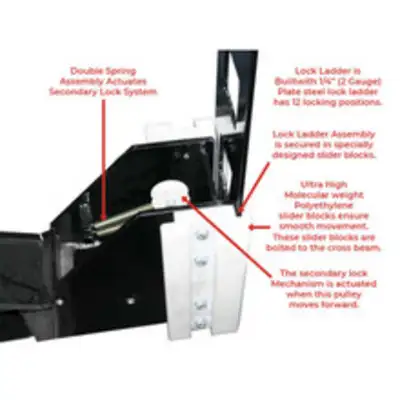 4 Post Car Lift, Parking Lift, Storage Lift 8000lb-Edmonton - Photo 8