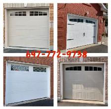3 Layer steel Injected Foam Insulated doors  installed fr$899
