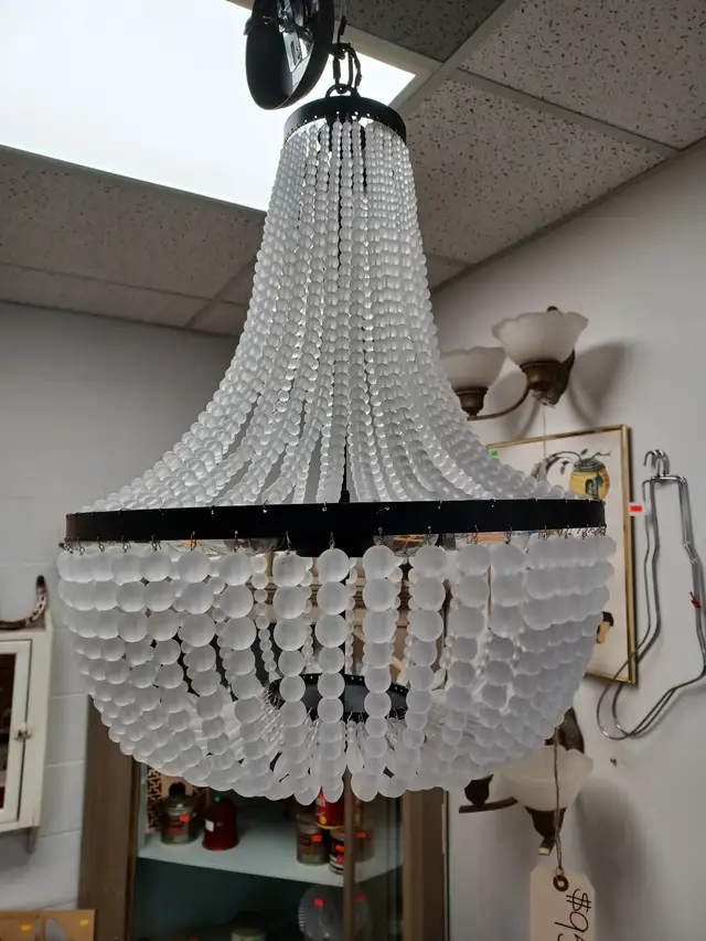 Glass Chandelier
