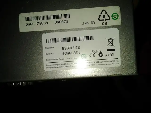 BSS Soundweb London Audio BLU-32 I/O Expander with CobraNetTM HU