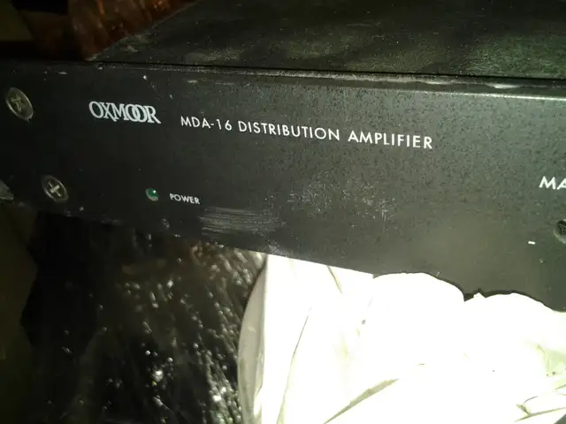 Oxmoor MDA-16 Distribution Amplifier HUGE pro audio studio recor - Photo 5