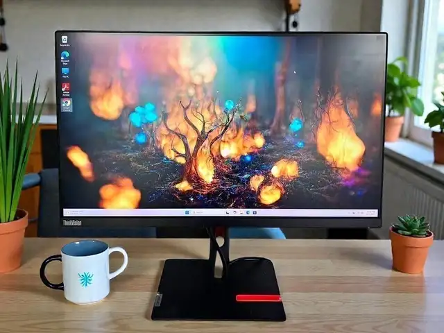 Lenovo ThinkVision P24Q-20 Monitor – 23.8" QHD (2K) Display