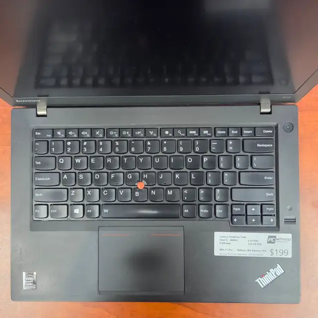 Lenovo ThinkPad T440  14'  With 2 Batteries - Photo 2