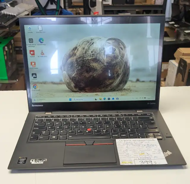 X1 Carbon TOUCH SCREEN BATTERIE NEUVE i7-5600U 8Go SSD 240Go M.2