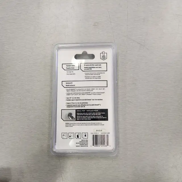 MAXIMUM Wood, Metal & Drywall Blade, 3-1/8-in, 5-pk - Photo 2