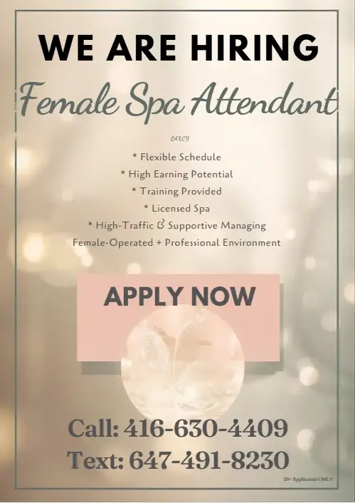 HIRING FEMALE ATTENDANTS