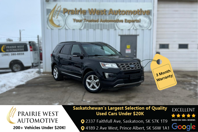 2016 Ford Explorer XLT 4WD - 7 Passenger