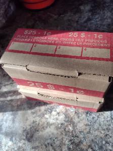 Your choice 2 boxes of pennies unsearched Canadian and American - Photo 4