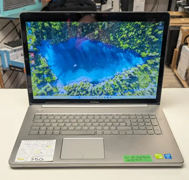 Dell Inspiron 17 7737 TOUCH SCREEN i7-4500U BATTERIE NEUVE 17,3p