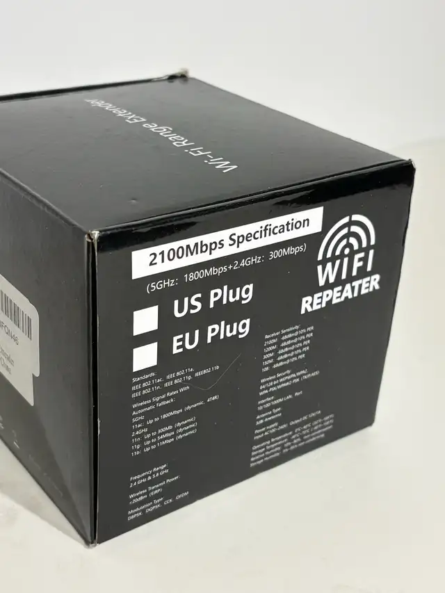 AX3000 WiFi 6 Range Extender | 2100Mbps Dual-Band Gigabit - Photo 3