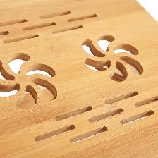 Adjustable Bamboo Lap Desk with Drawer - Photo 7