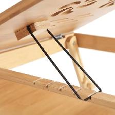 Adjustable Bamboo Lap Desk with Drawer - Photo 8