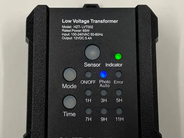 65W Outdoor Low Voltage Transformer Model HZT-LVT002 Brand NEW! - Photo 4