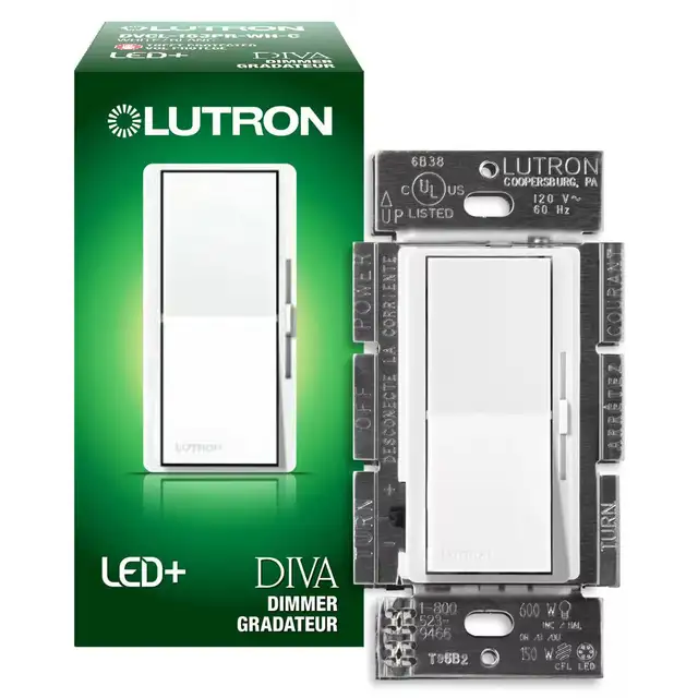 LUTRON DIVA / MAESTRO DIMMER - SALE! -$28