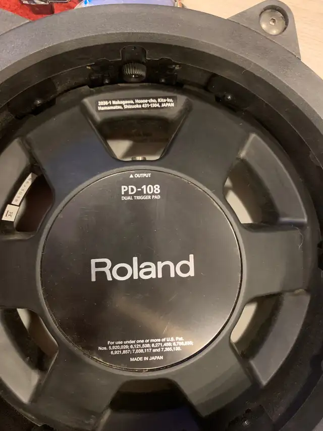 ROLAND PD-108-V PAD - Photo 2
