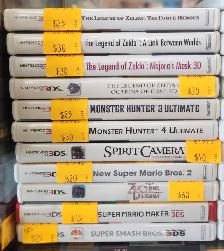Nintendo 3DS Games: Zelda, Super Mario, Persona..