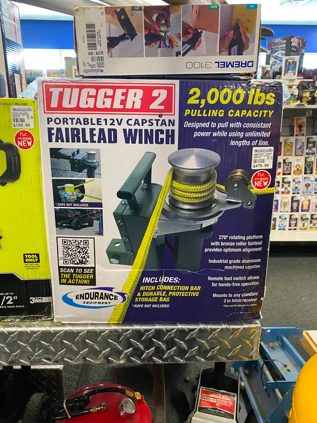 Endurance Marine Tugger 2 Truck Winch 2000 LBS @ Cashopolis