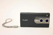 Sony MHS-FS3 3D Bloggie HD Camera Camcorder Video USED Good