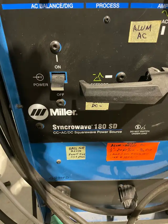 Miller Syncrowave 180 SD TIG and stick welder - Photo 2