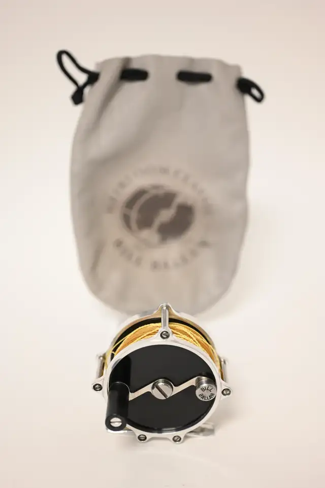 Fly Fishing Reel Bill Ballan with soft bag USED good condition
