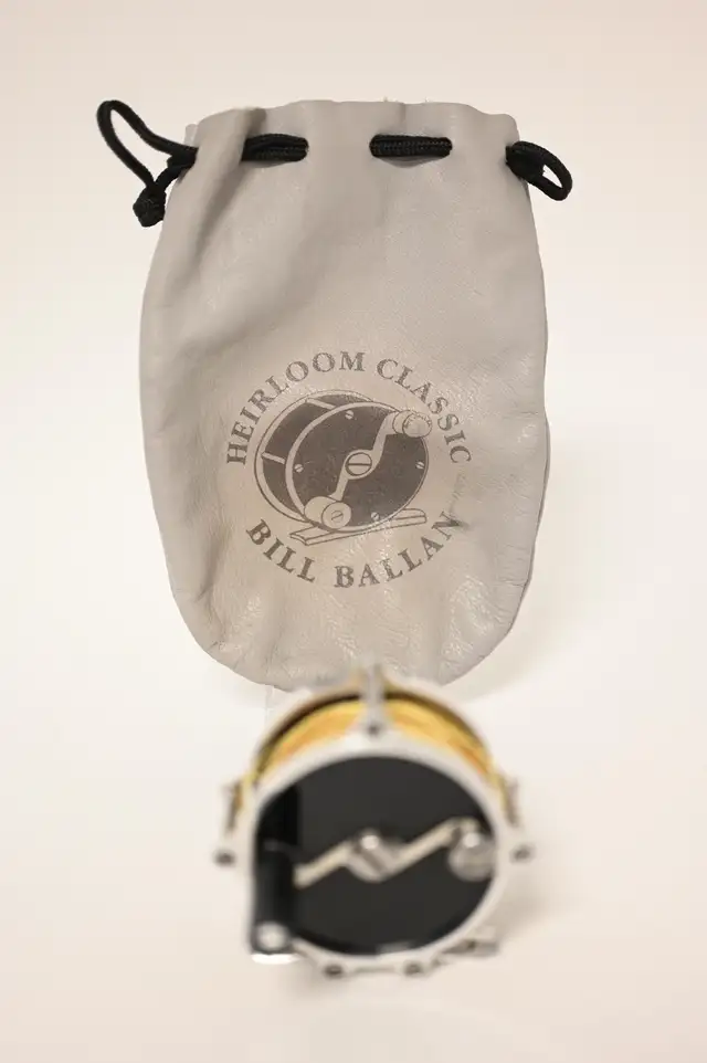 Fly Fishing Reel Bill Ballan with soft bag USED good condition - Photo 2