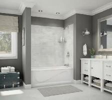 Maax UTile Tub Shower Wall Kit