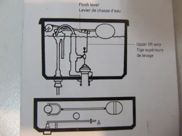 Peerless Model PRL2010DEF Toilet Tank Lever 8' Universal Fit New - Photo 4