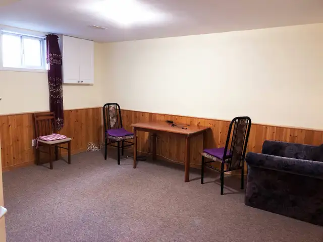 One-Bedroom Private Basement Apartment with Separate Entrance