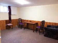 One-Bedroom Private Basement Apartment with Separate Entrance