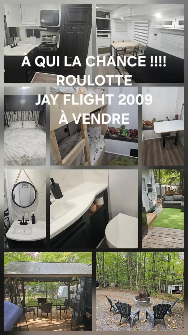 À qui la chance !! Roulotte Jay flight 2009