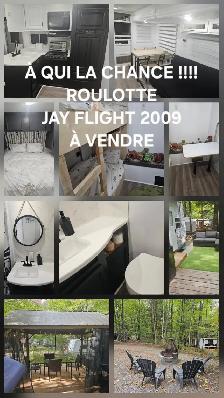 À qui la chance !! Roulotte Jay flight 2009