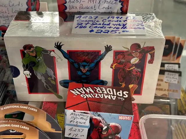 Cosmic Teams Factory Sealed Set Holograms DC 1991 Showcase 352