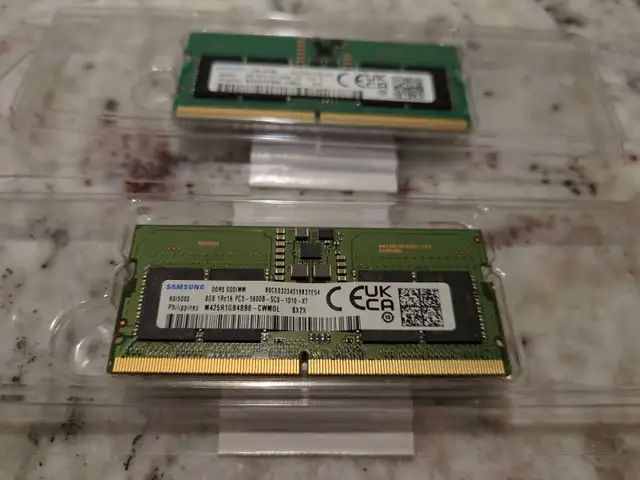 32 Gb Samsung DDR5 5600 SODIMM laptop ram