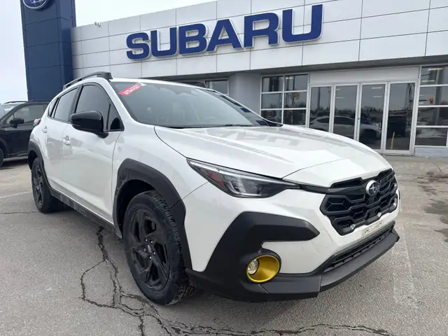 2024 Subaru Crosstrek Onyx Onyx, Off Lease, Bought Here