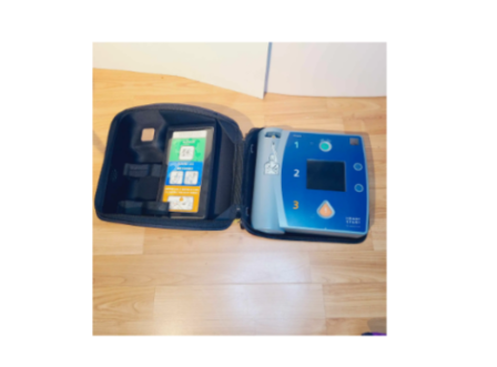 PHILIPS HEARTSTART FR2  AED DEFIBRILLATOR NO BATTERY