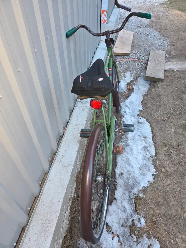 Bicycle Beach Cruiser Single Speed Bicycle With Gel Seat Cushion - Photo 8