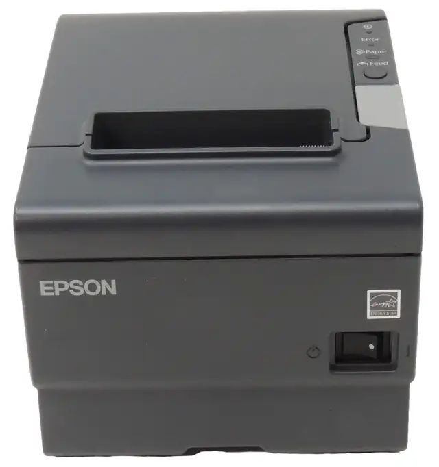 Epson TM-T88V Thermal Receipt ethernet Printer wt Power Supply