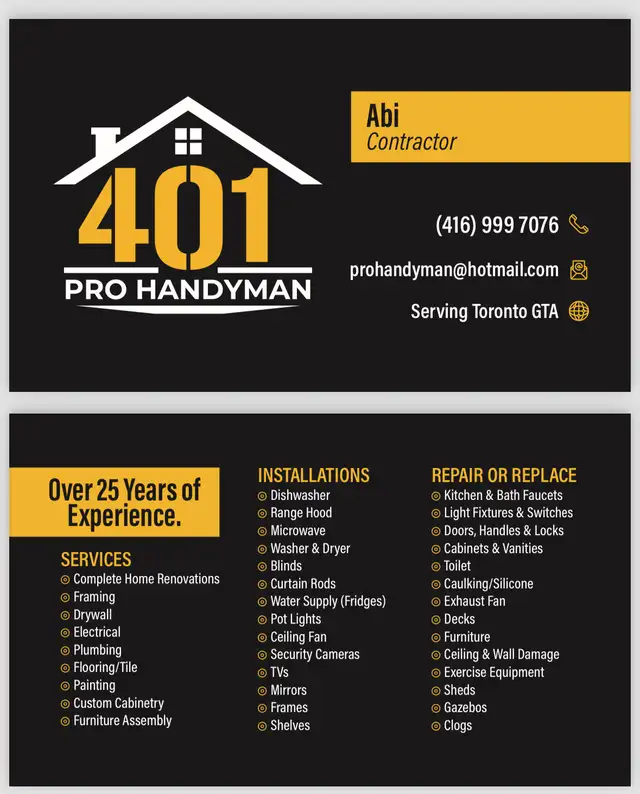FREE ESTIMATES Affordable Handyman - Photo 3