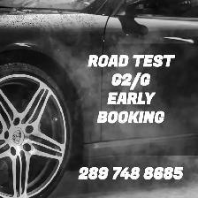 ROAD TEST EARLY(ASAP) G2/G BOOKING, DRIVE CLASSES