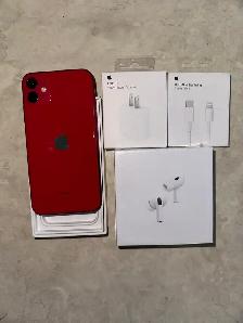 IPHONE 11 128GB AIRPODS PKG/DELIVERY