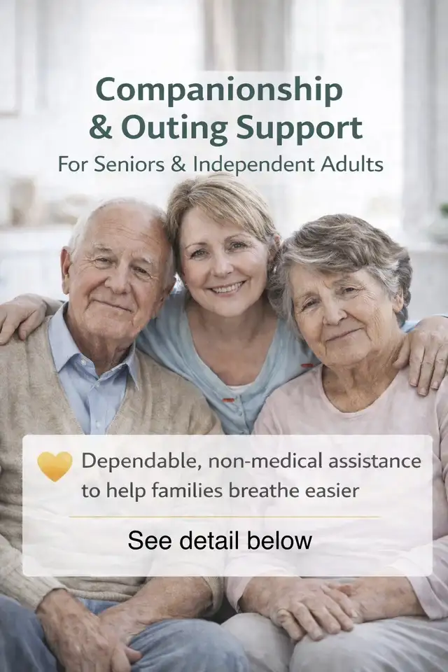 Seniors Companionship & Outing Support