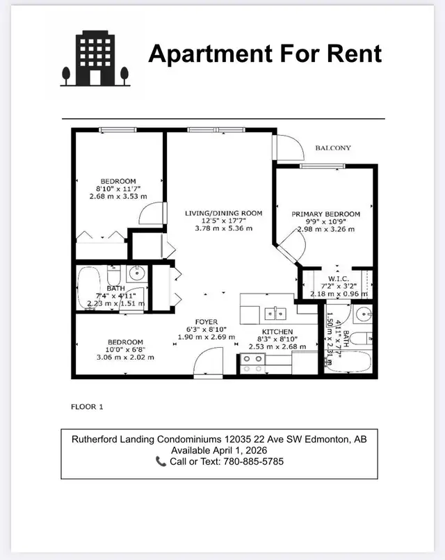 Apartment for rent