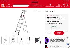 Escabeau aluminium 4 marches